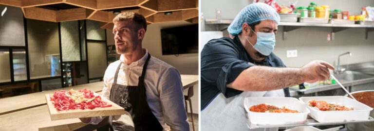 profesionales de Manantial Integra realizando su trabajo