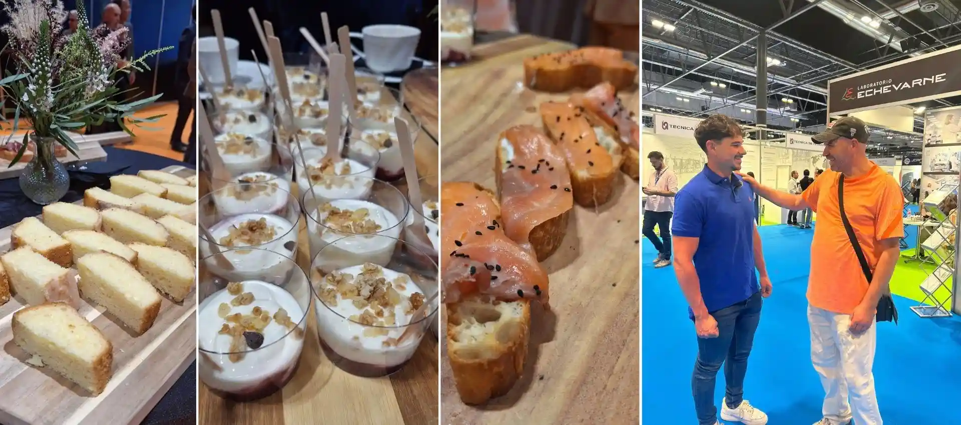 Equipo de Deliciosamente durante el servicio de catering en Farmaforum 2026 en IFEMA Madrid